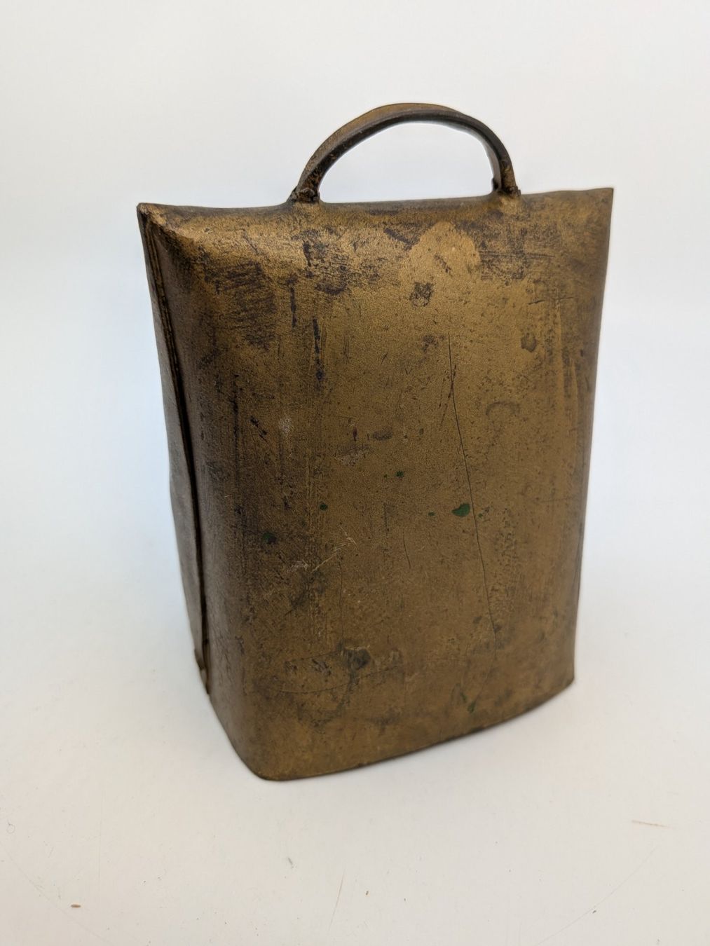 Campanacci mucche: Antike Glocke, Treichel mit Vedutenbild – Usato da Emmen venduto da Brockofsky 2
