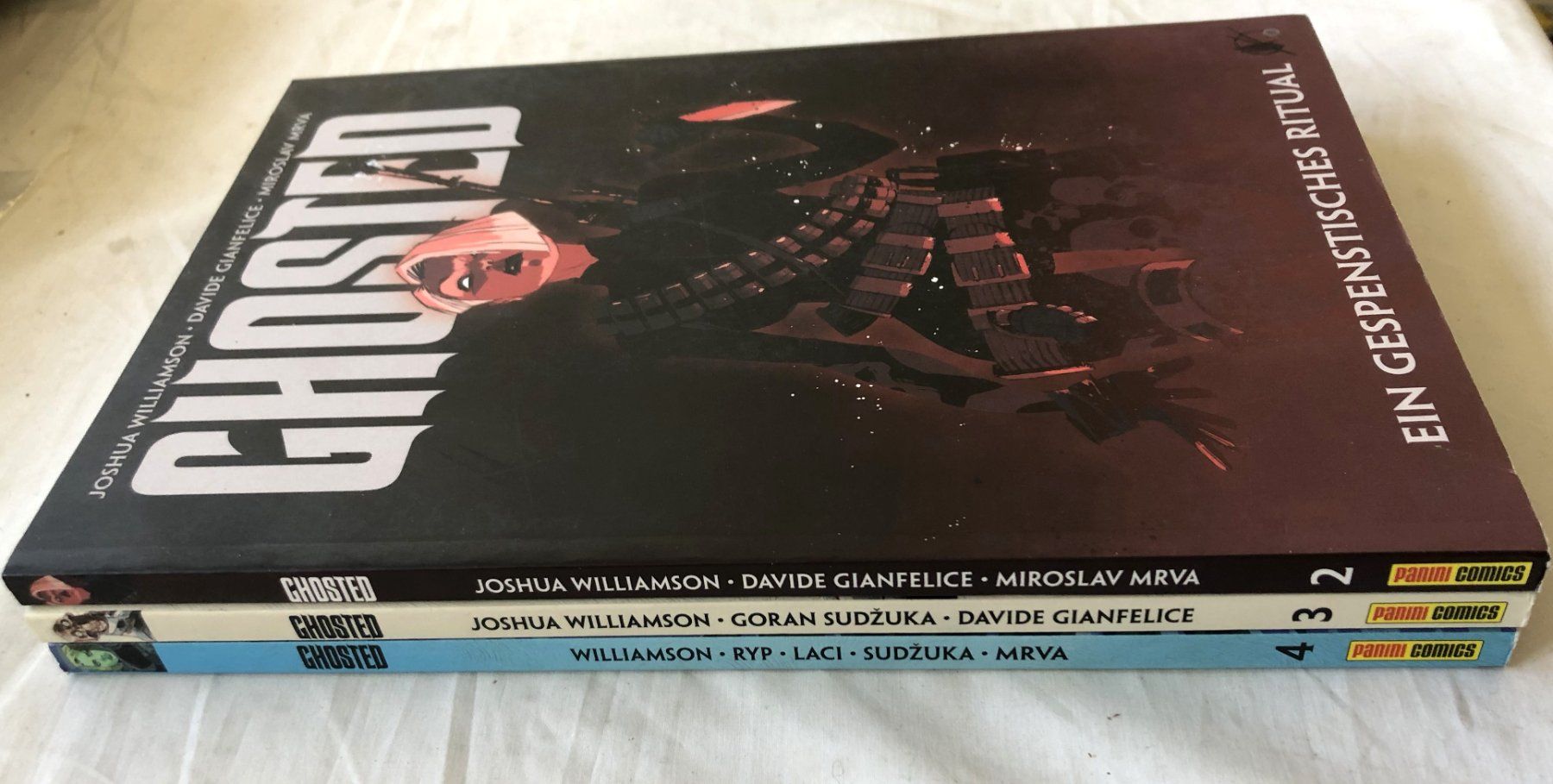 Fumetti: GHOSTED - 3xBände Nr.2/3/4 - Panini Comics – Usato da Schaffhausen venduto da durruti 1