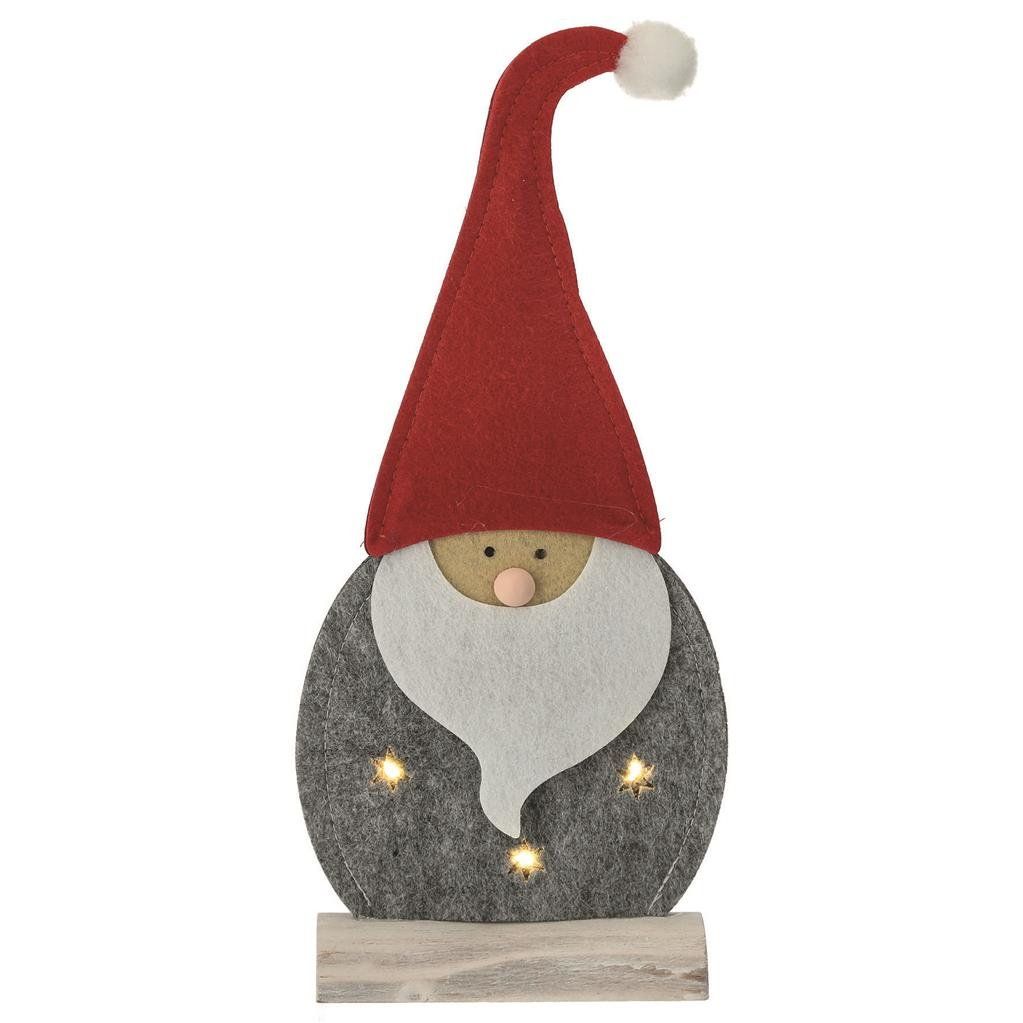 Tutte le decorazioni: SANTA MIT LED FILZ 32CM – Nuovo (secondo la descrizione) da Bonstetten venduto da SurpriseShop