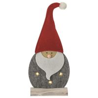 SANTA MIT LED FILZ 32CM