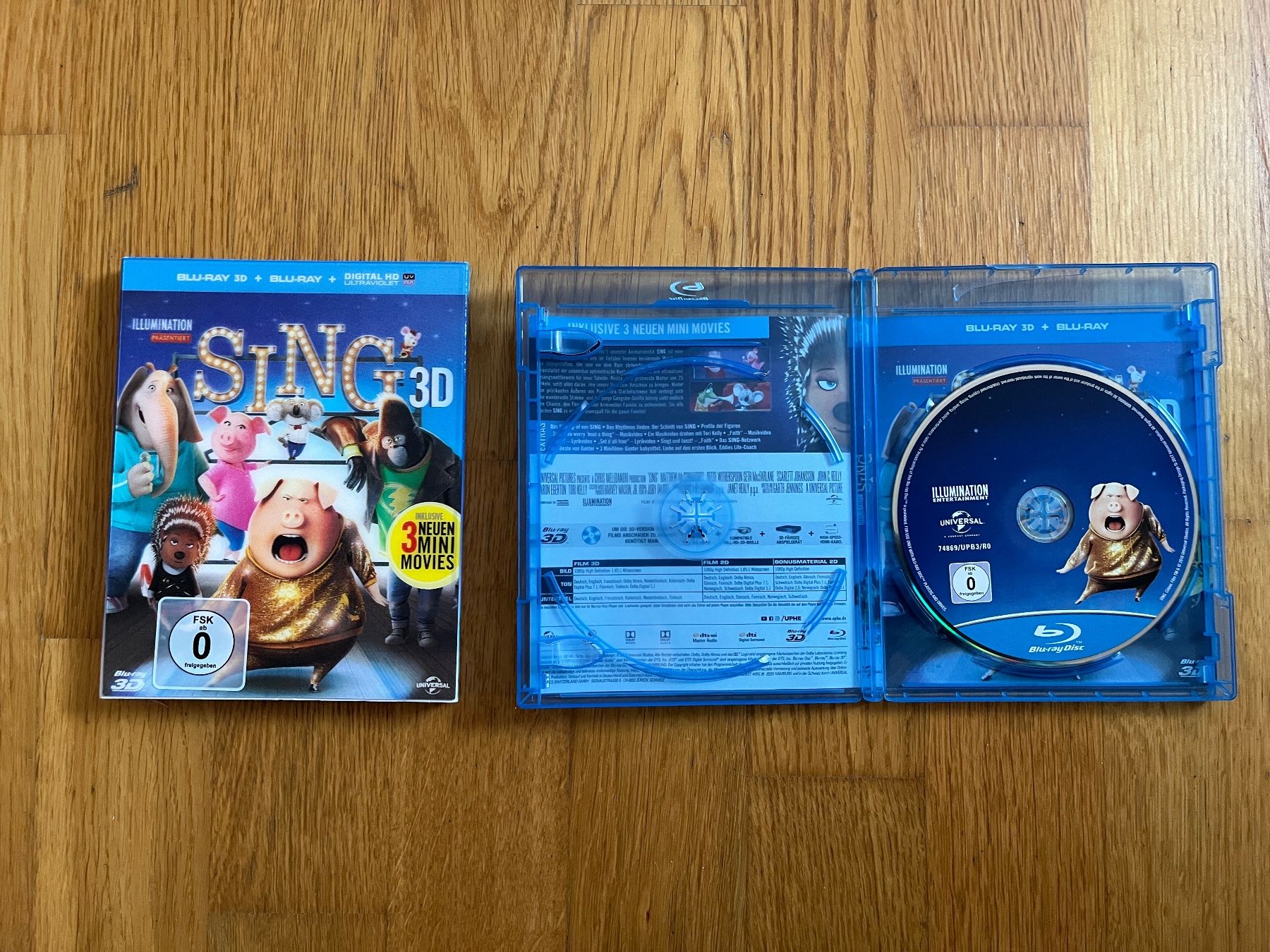 Alle DVDs: Blu-Ray "Sing" – Gebraucht aus Grosswangen von Vita500 1