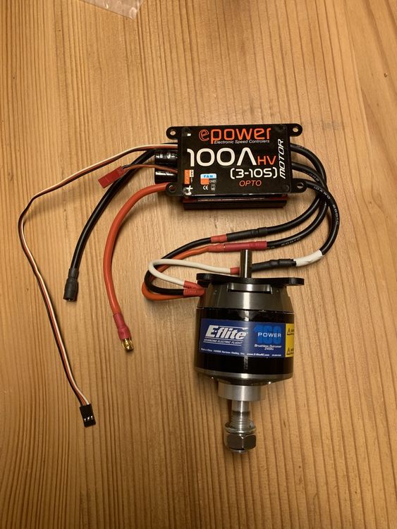 E-flite Power 160 245Kv – Bürstenloser Außenläufer-Motor Für Große RC-Flugzeuge
