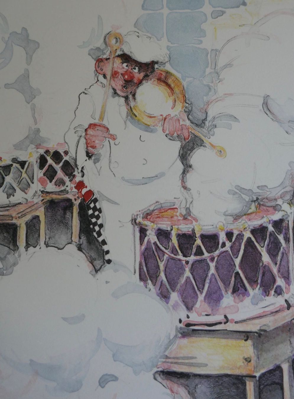 Grafica & Litografie: Hans Fitze Lithographie "Symphonie" – Nuovo (secondo la descrizione) da Wallisellen venduto da plast01 1