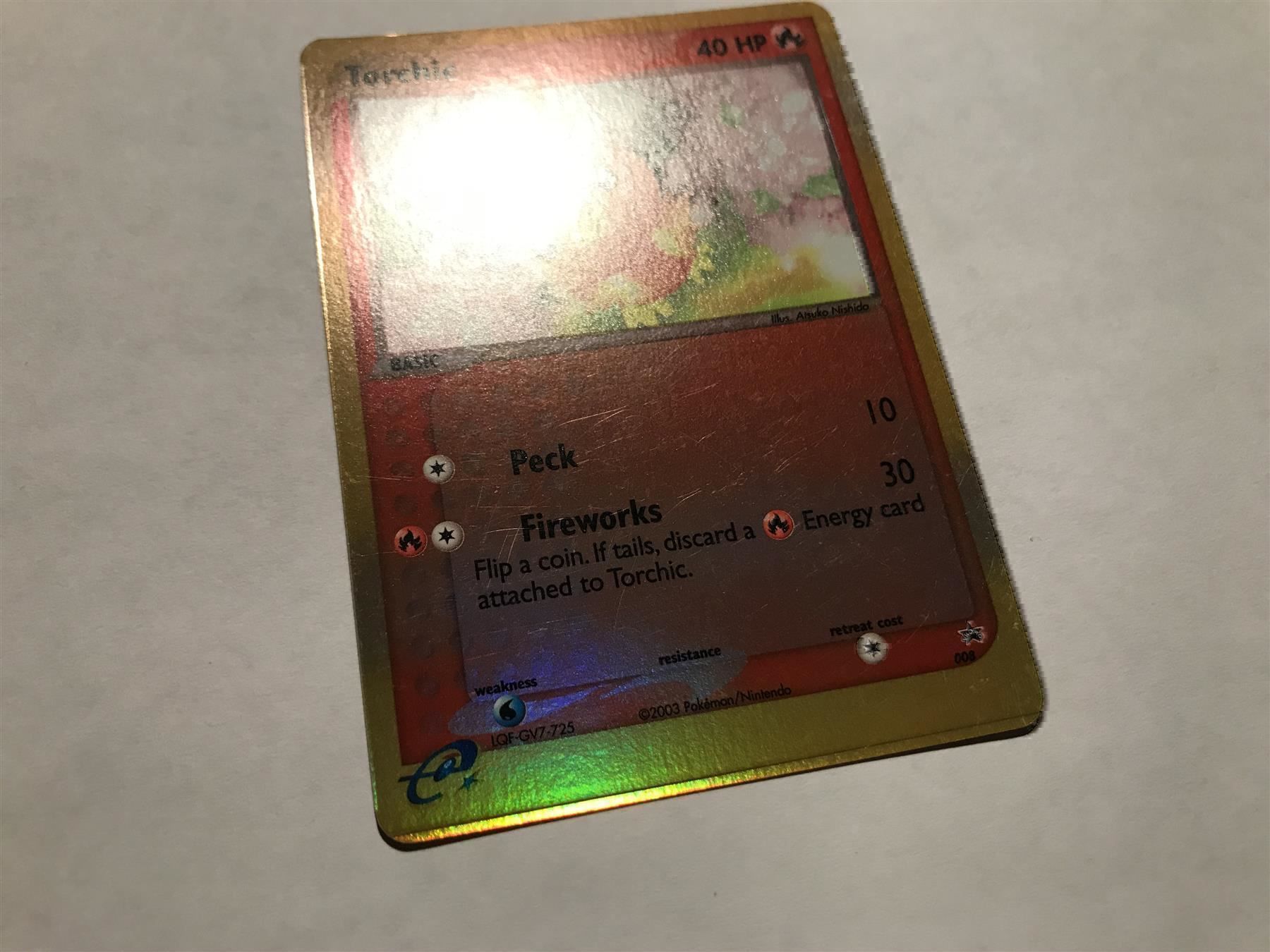 Pokémon Carte collezionabili: Torchic reverse holo Promo – Usato da Hagendorn venduto da Pokecollectorch 2