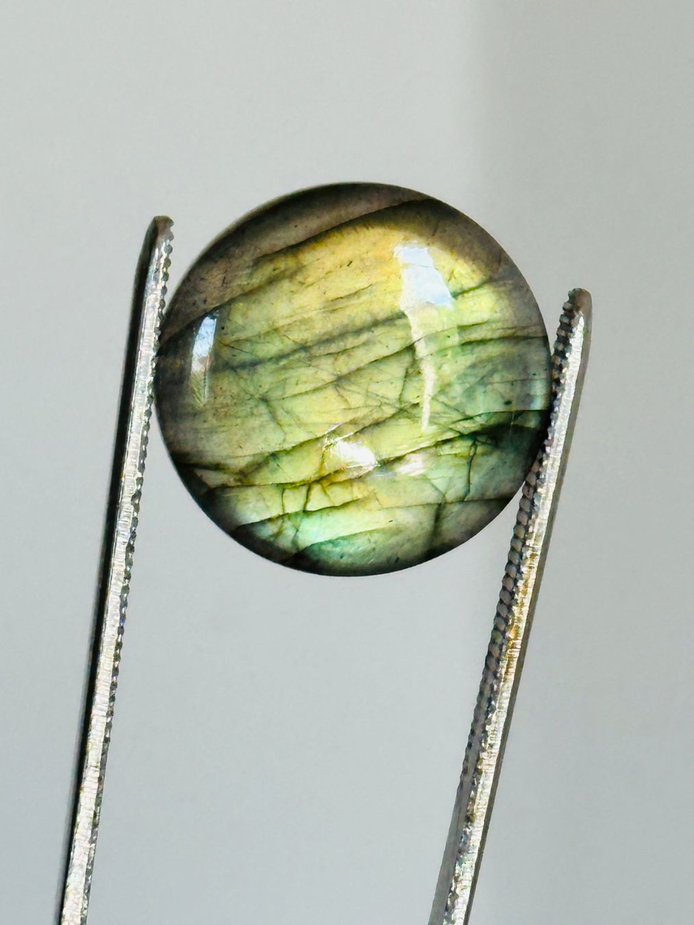 Pietre preziose: 26,1mm Labradorite multi fire spectrolite loose gem – Nuovo e nell'imballaggio originale da Genève venduto da AGBERG 6