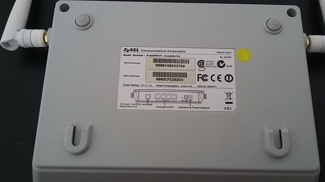 Zyxel Modem & Router: ZyXEL Modem/Router – Usato da Zollikerberg venduto da Dogon 6