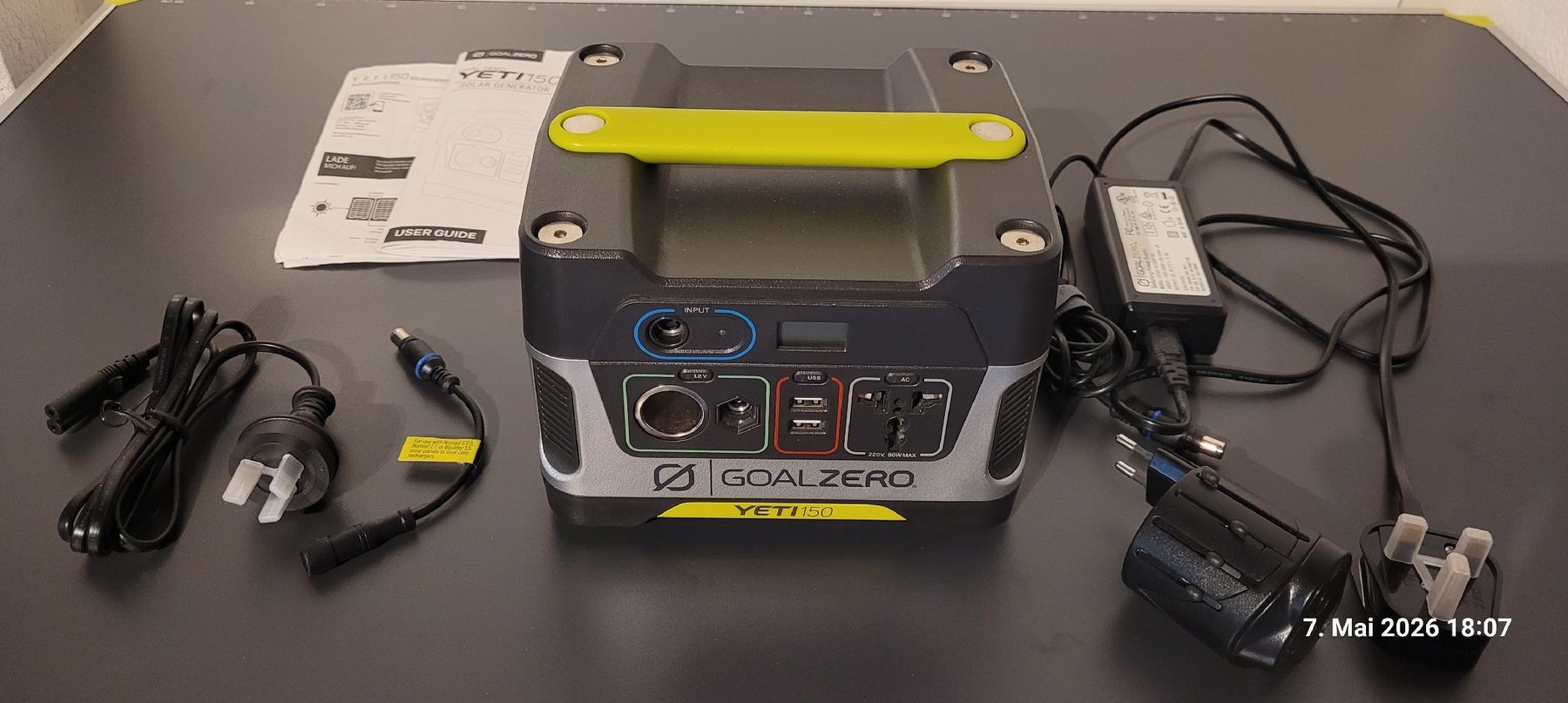 Goal Zero Dispositivi a energia solare: Goalzero Yeti150 mobile Stromversorgung – Nuovo (secondo la descrizione) da Schönenwerd venduto da Meyeral1