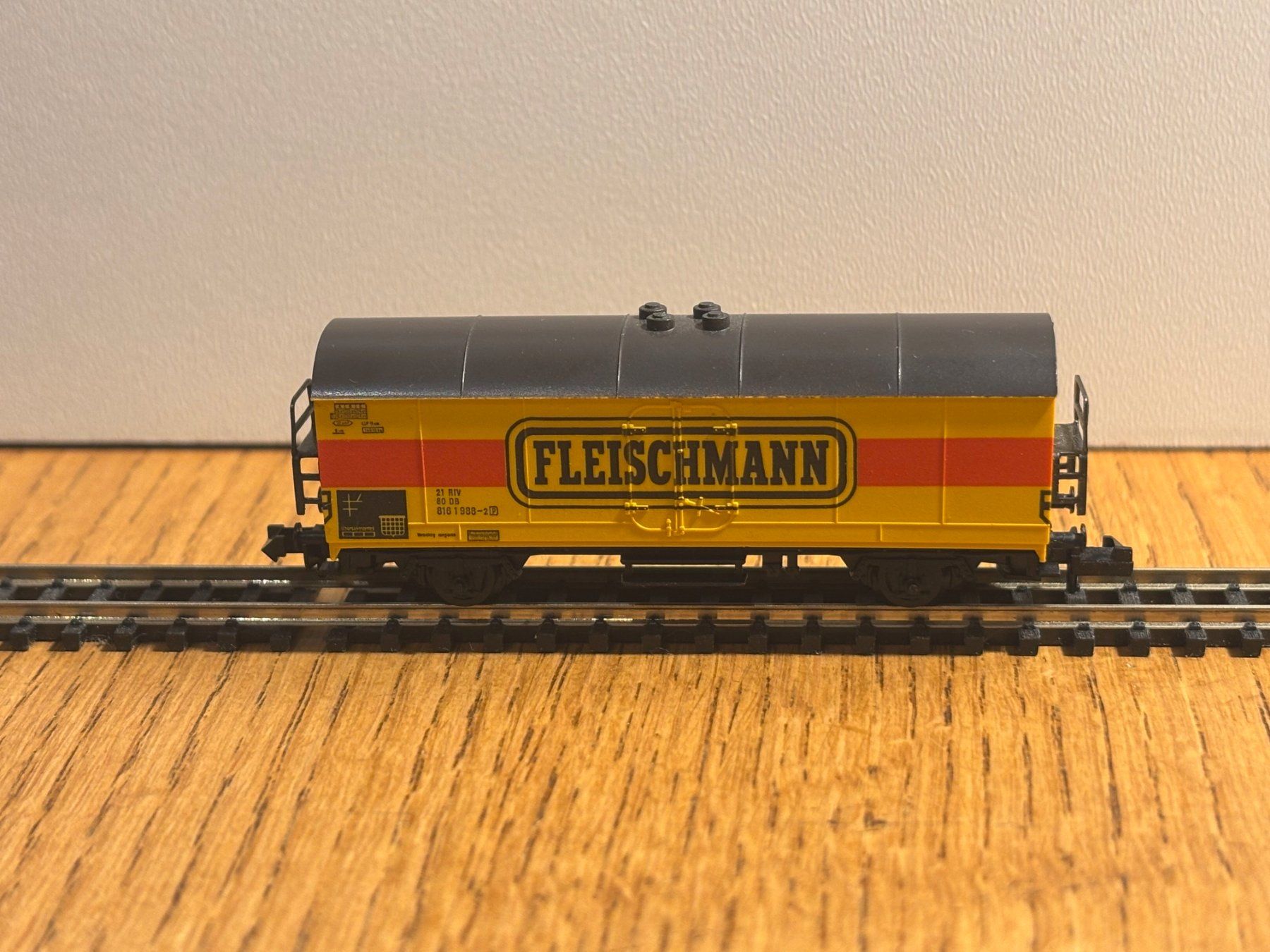 Modelleisenbahnen: e1774: Güterwagen FLEISCHMANN (Spur N) – Gebraucht aus Birsfelden von Birs_25 1