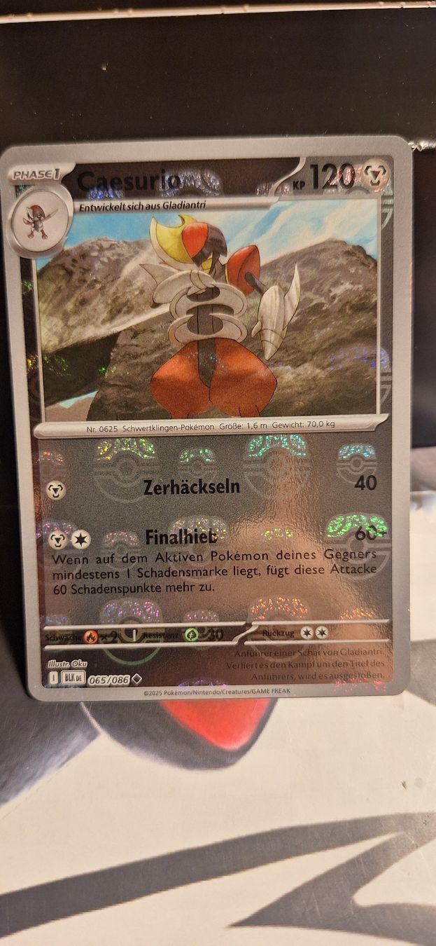 Pokémon Sammelbilder & Trading cards: Caesurio BLK 065/086 Pokemon MasterBall Revers – Neu (gemäss Beschreibung) aus Oberriet SG von Poketcm