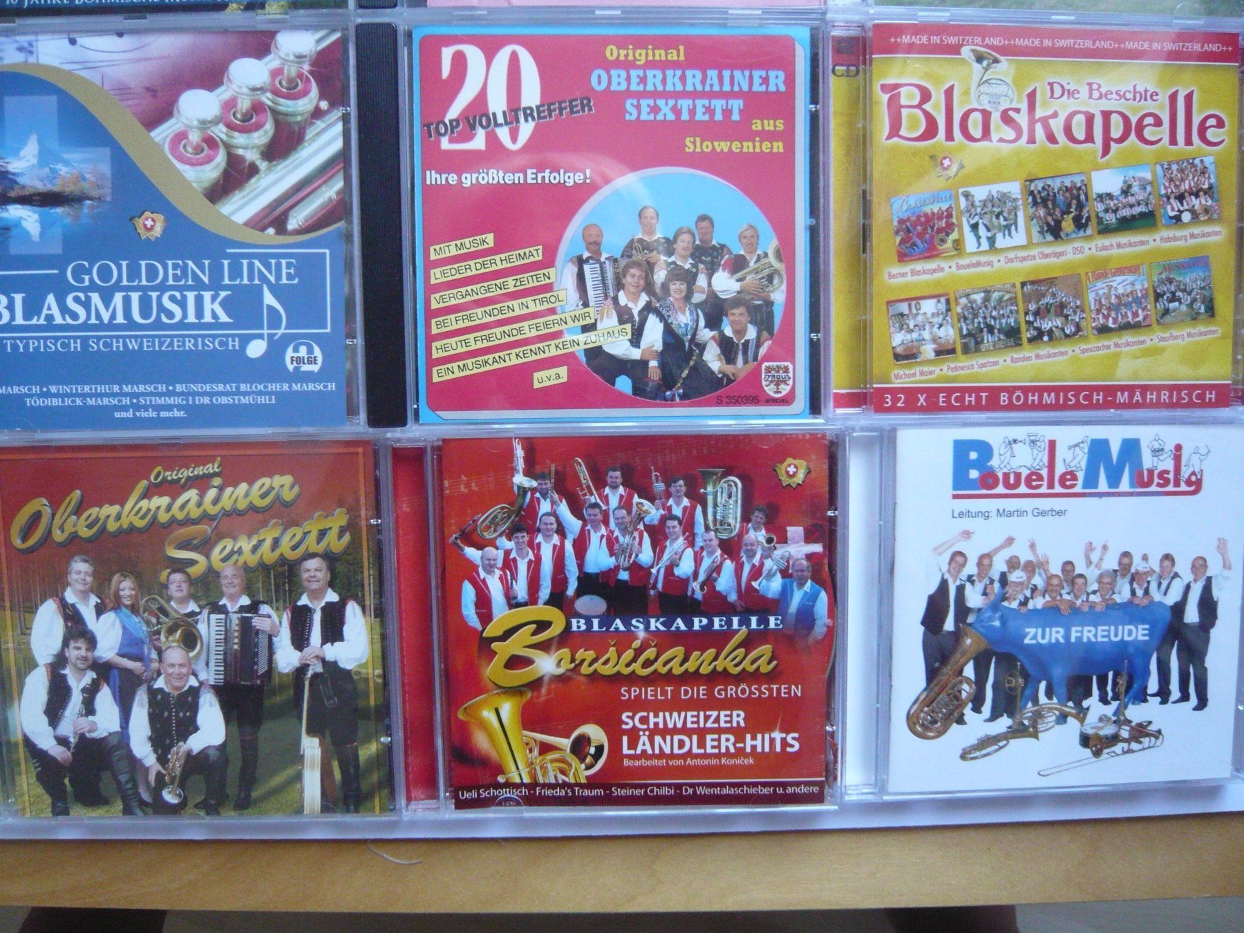 CD: 9CD Sammlung Blasmusik & Oberkrainer – Usato da Winterthur venduto da Cajun 1