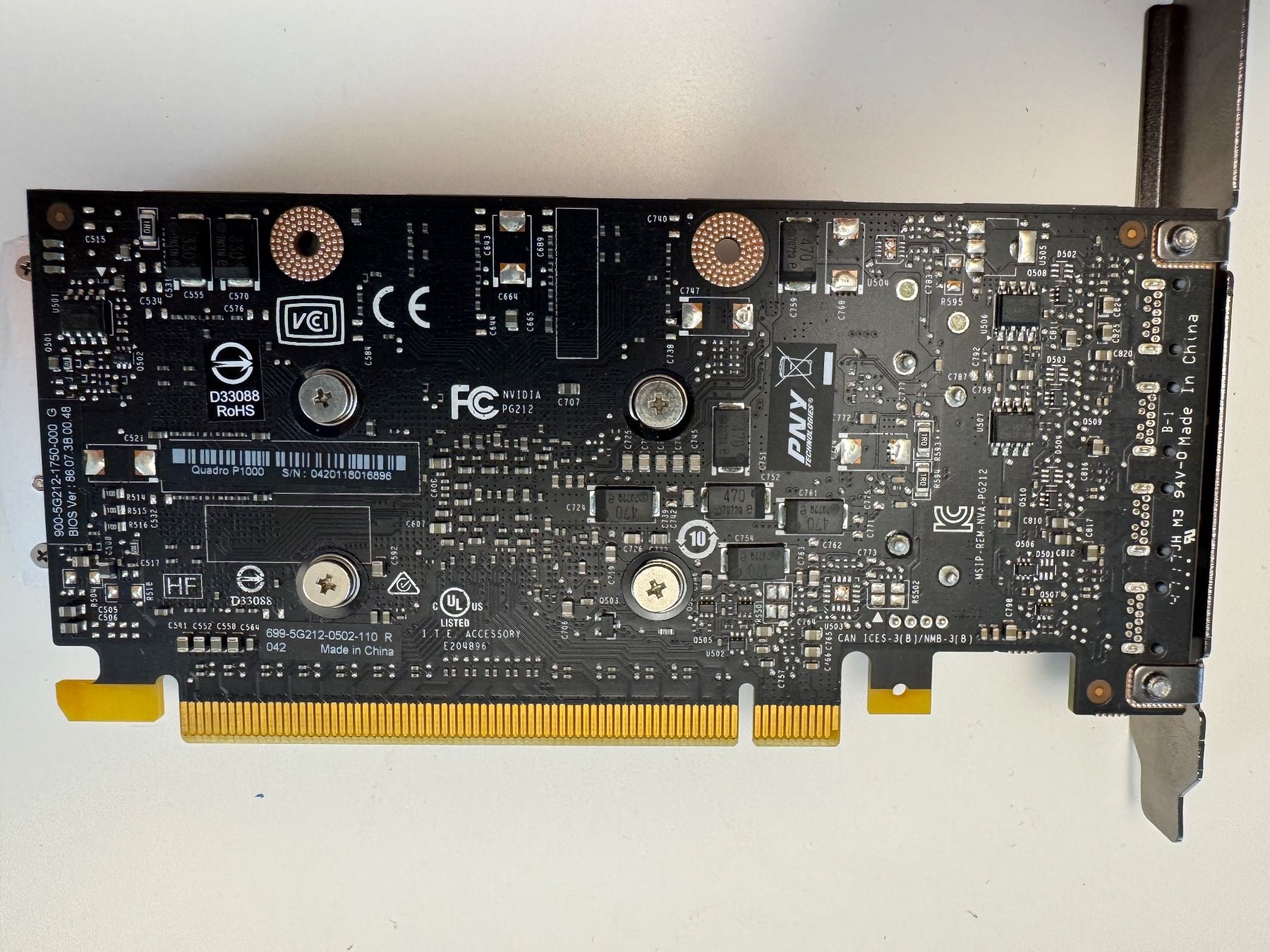Nvidia Grafikkarten: Nvidia quadro P1000 – Gebraucht aus Sevelen von JanosHanol 2