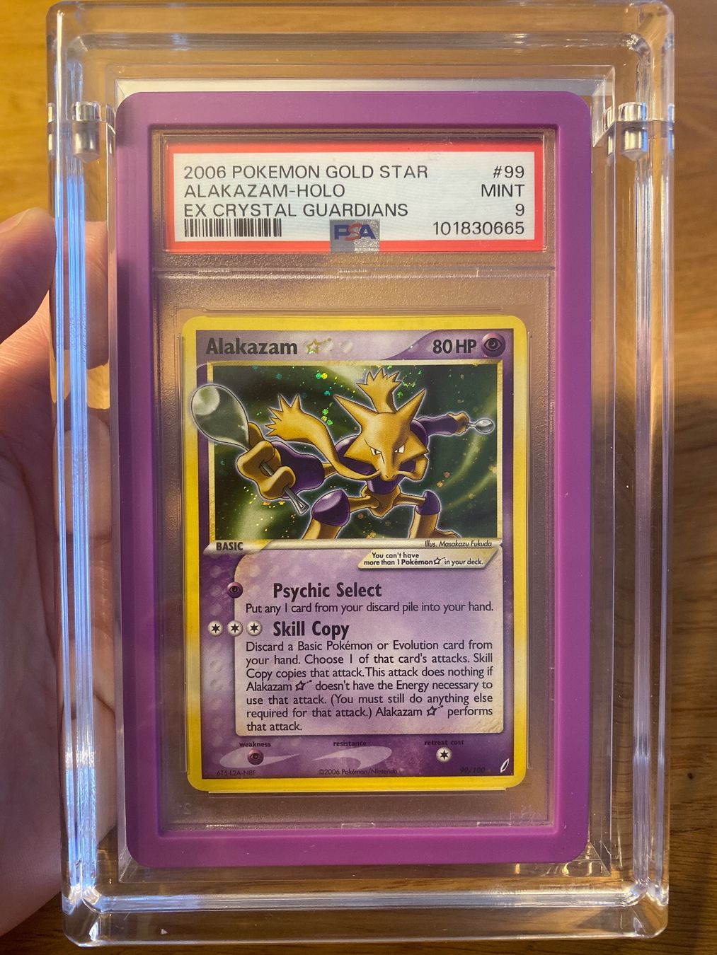 Pokémon Sammelbilder & Trading cards: Pokemon Goldstar Alakazam PSA 9 – Gebraucht aus Amriswil von AlpAde_