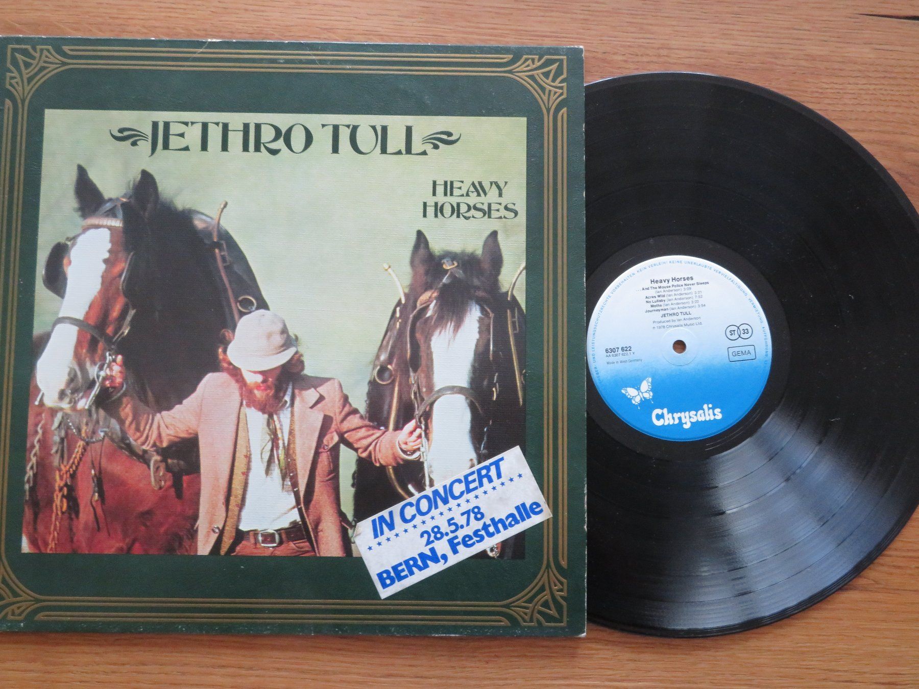Dischi in vinile: JETHRO TULL HEAVY HORSES – Nuovo (secondo la descrizione) da Zürich venduto da max_cp5f