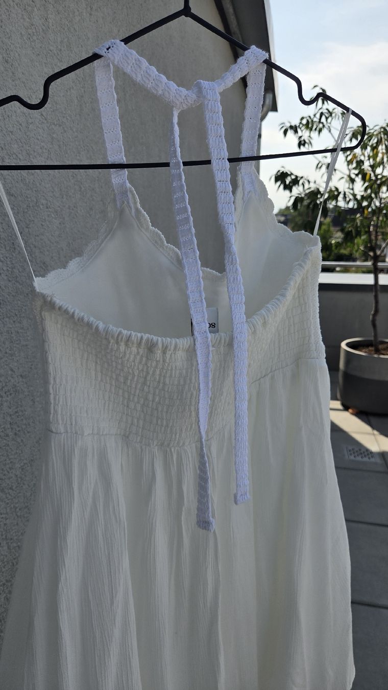Vestiti: Weisses Halterneck Kleid -  Grösse S – Usato da Wohlen AG venduto da steffi_Bee 4