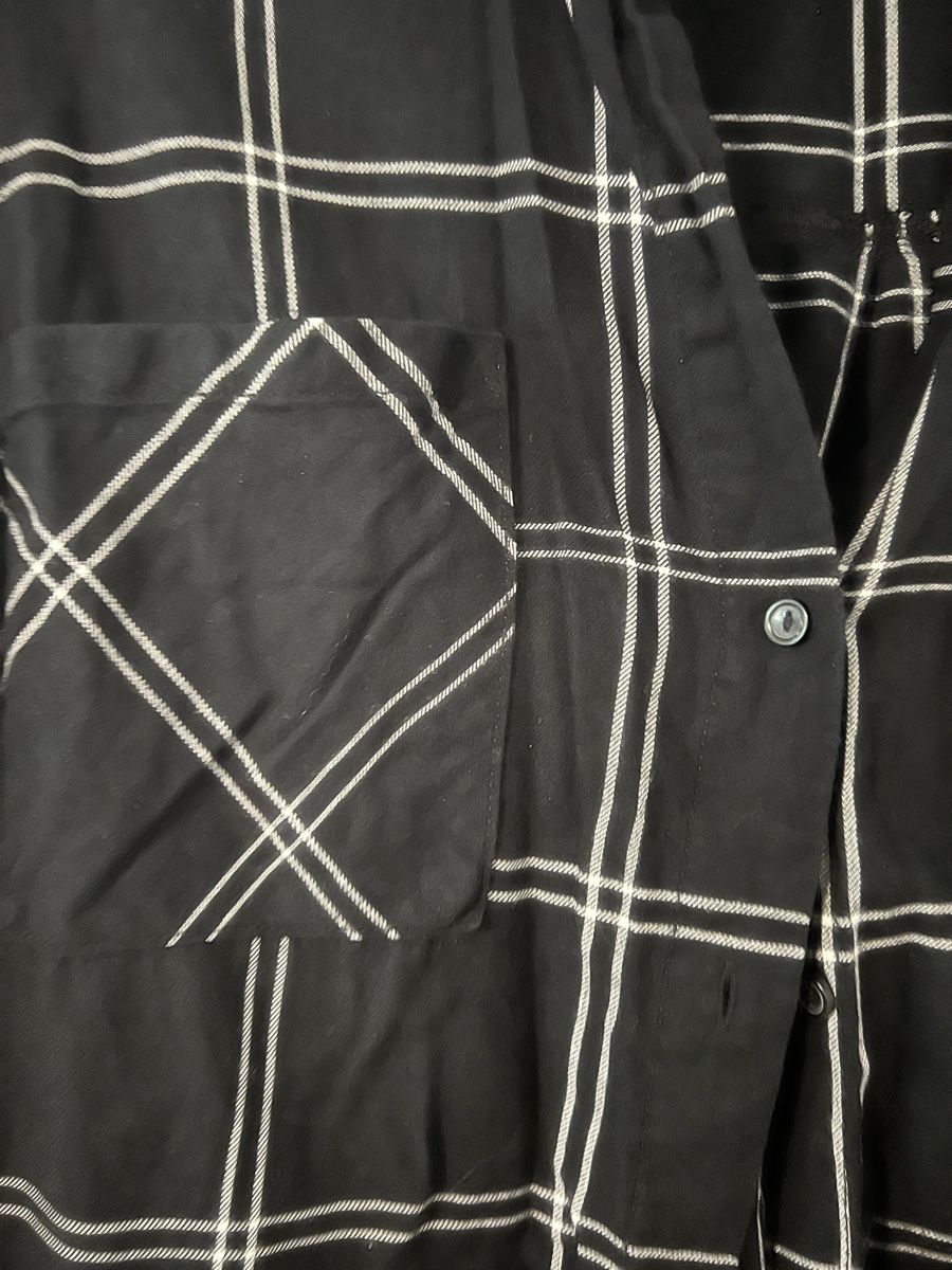 H&M Camicette: Hemd Kariert Schwarz Weiss Gr. 40 – Usato da Winterthur venduto da mel_wy 2