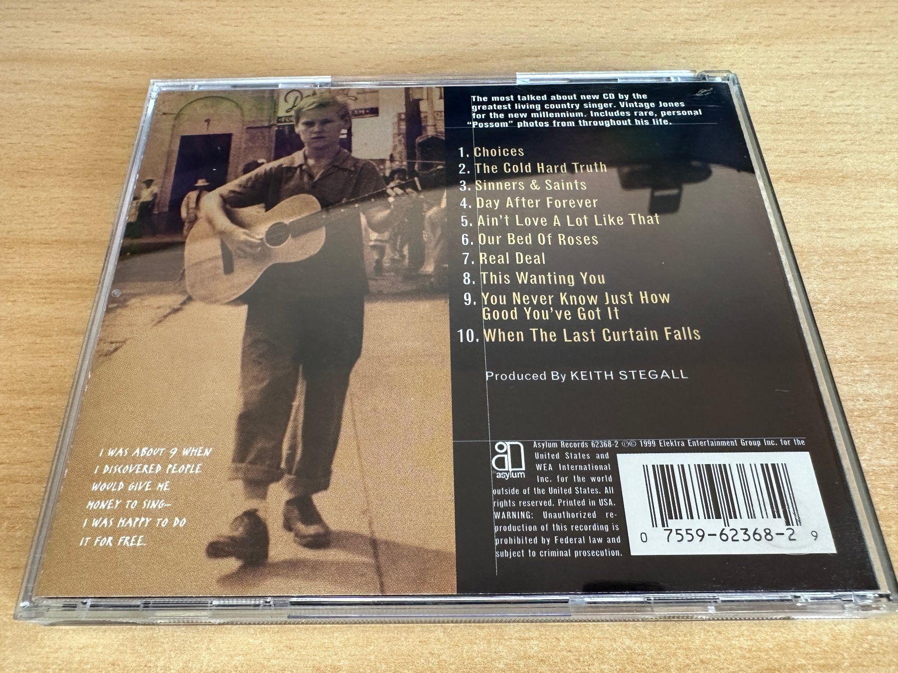 CD: Q5 George Jones - Cold Hard Truth – Usato da Rikon im Tösstal venduto da Alpenmutz 1