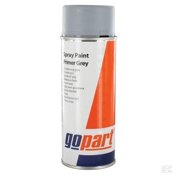 HQS Farbsprühdose Grundierung Grau, 400 Ml – Rostschutz Für Metall, Holz & Mehr, Schnelle Abdeckung