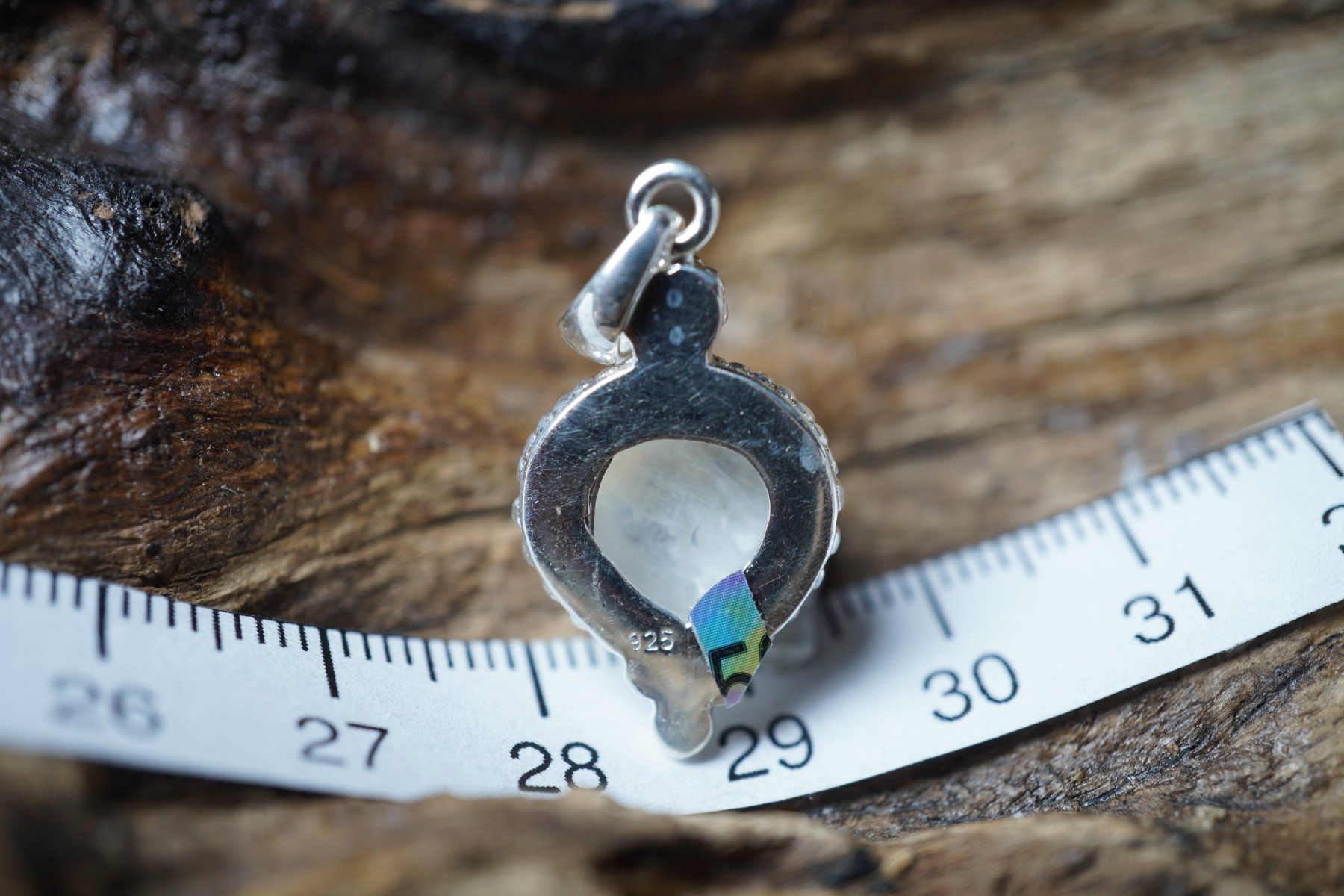 Ciondoli: Mondstein      Facettiert    Anhänger   925 Silber – Nuovo e nell'imballaggio originale da Balgach venduto da top_silver 5
