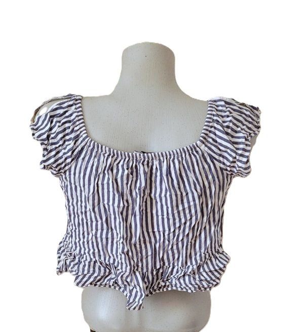 Bershka Top: BERSHKA Top gestreift Gr. S – Usato da Füllinsdorf venduto da Sunnebliemli7 2