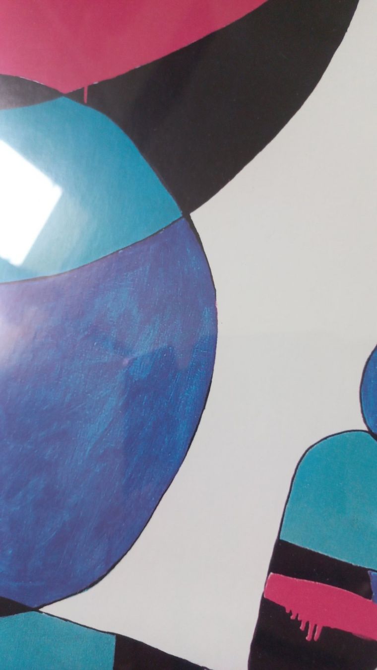 Poster & Bilder: Joan Miro Kunstdruck Poster "Hommage an Picasso" – Gebraucht aus Bévilard von Orscha 3