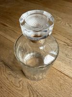 Vintage Glasflasche Hibiki mit Verschluss