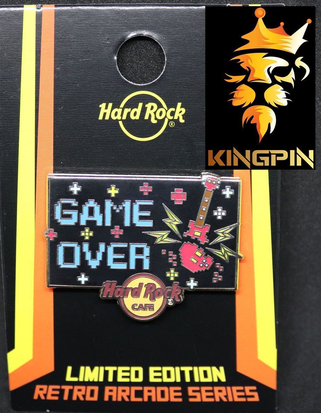 Hard Rock Cafe Placchette & Badge: HARD ROCK CAFE Pin Retro Arcade Game Over – Nuovo (secondo la descrizione) da Hinterforst venduto da -KINGPIN-