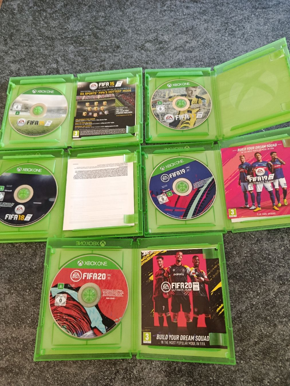 Spiele: FIFA 15, 17, 18, 19 und 20 Xbox One – Gebraucht aus Wattwil von sunicheyenne 2