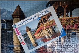 Ravensburger Puzzle "Luzern Kapellbrücke" 1000tlg