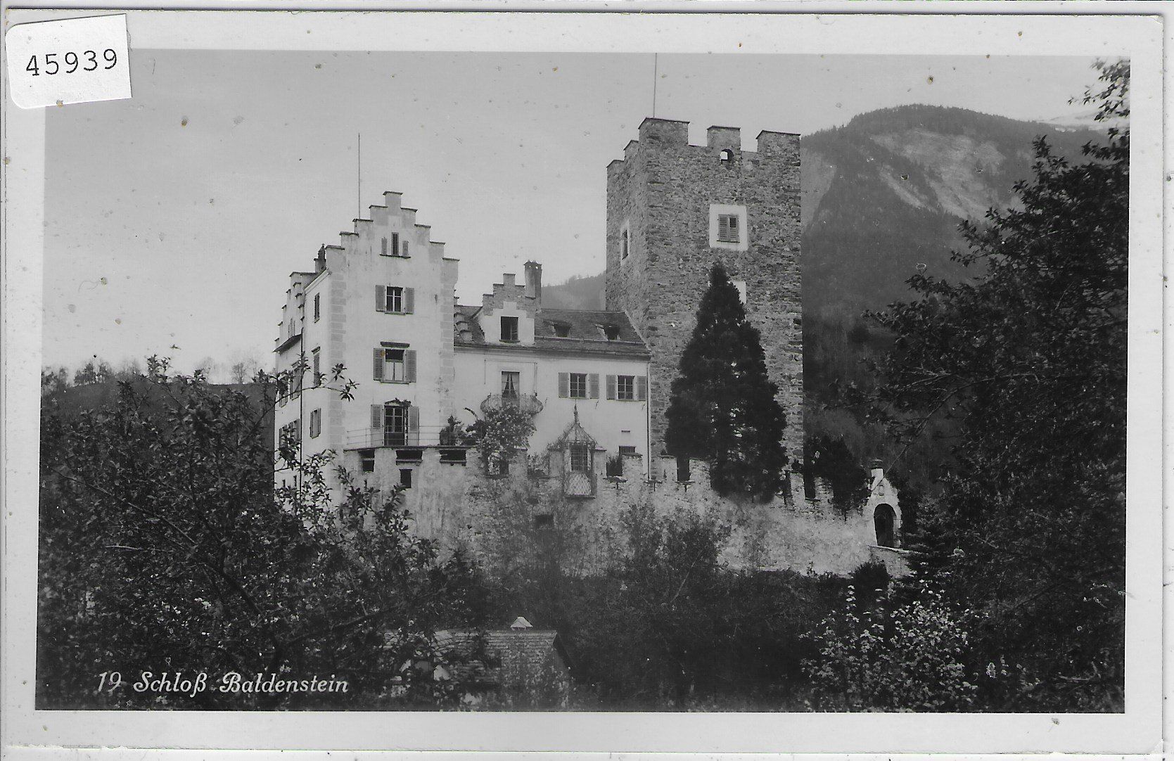 Cartoline postali: Schloss Baldenstein – Usato da Ettingen venduto da Kartenplanet