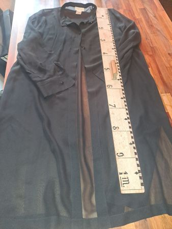 Seiden Longbluse Gr.XL