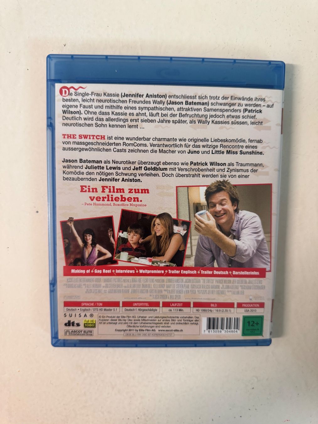 Alle DVDs: THE SWITCH- UMSTÄNDLICH VERLIEBT. (BLU-RAY) – Gebraucht aus Basel von san_2qlq 1