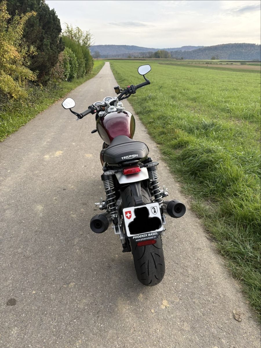 Strada: Triumph Speed Twin 1200 Stealth Edition – Nuovo (secondo la descrizione) da Basel venduto da obr_fx9m 5