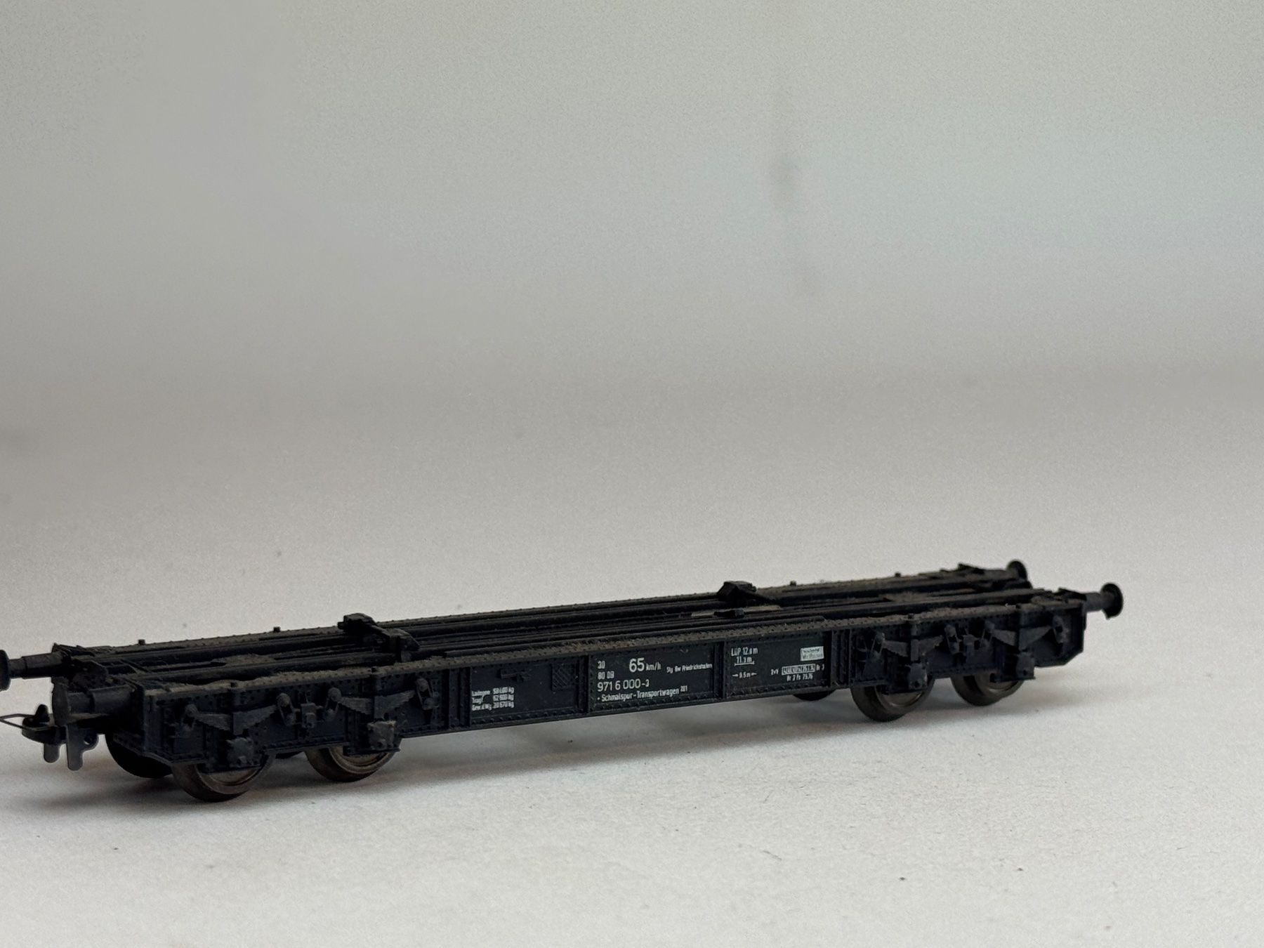 Bemo Modellini di ferrovie: VE1- Bemo Flachwagen – Usato da Elm venduto da Wikmtz 1