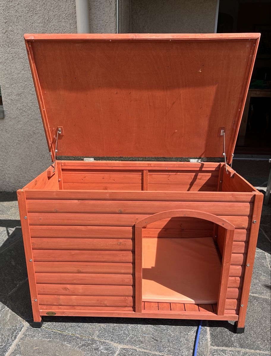 Liege- & Schlafplätze: Hundehütte aus Holz – Neu (gemäss Beschreibung) aus Zürich von The_Outlaw 1