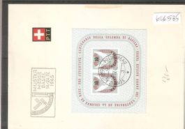 W23 Tübli-Block Faltblatt Autombilpostbüro