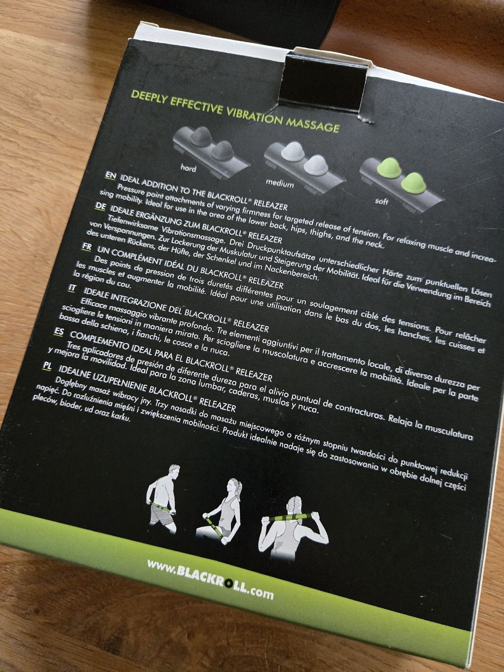 Blackroll Dispositivi per massaggi: BLACKROLL Deep Realeazer – Nuovo (secondo la descrizione) da Unterterzen venduto da elebo 2