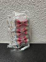 Neu - Haarclip Glitter Rosette 6 Stk.