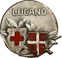 Abzeichen, Ticino-Lugano, Croce Rossa