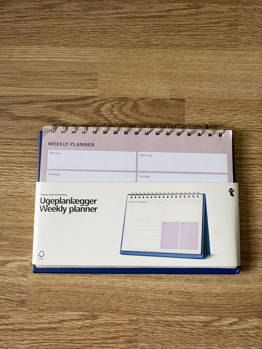 Calendari: Weekly Planner Tischplaner Neu – Nuovo e nell'imballaggio originale da Ipsach venduto da Lmlm2006