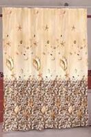 Textil Duschvorhang-MUSCHEL-SEESTERN