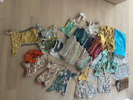 Grosses Stoff Windelpaket bestehend aus über 100 Teilen