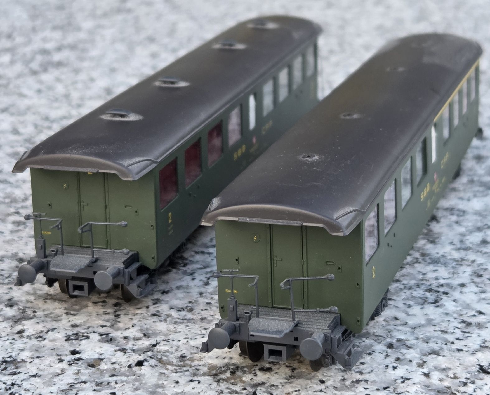 Roco Modellini di ferrovie: Roco H0 2x Personenwagen SBB – Nuovo (secondo la descrizione) da Klingnau venduto da Groofty69 1