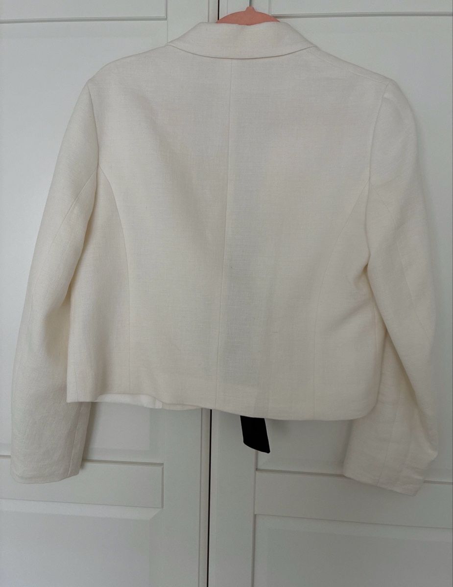 Zara Giacche: ZARA blazer white cropped bow tie size S good condition – Nuovo (secondo la descrizione) da Winterthur venduto da LarissaChiara27 1