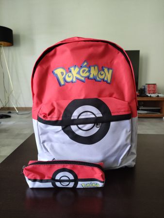 Sac d'école Pokémon avec trousse neufs