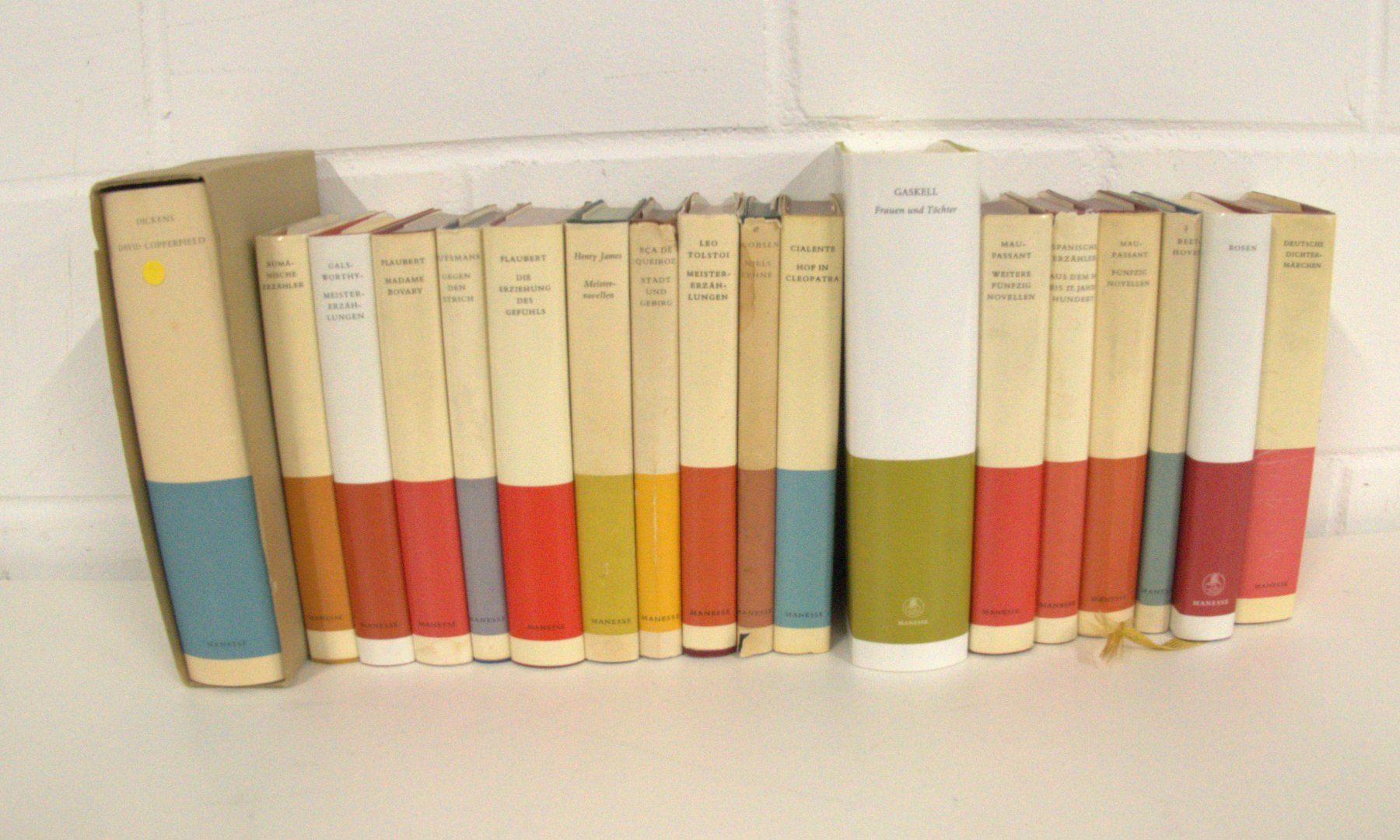 Libri: MANESSE Bücher Sammlung ( 50 Stk.) – Usato da Volketswil venduto da brockipfannenstil 4