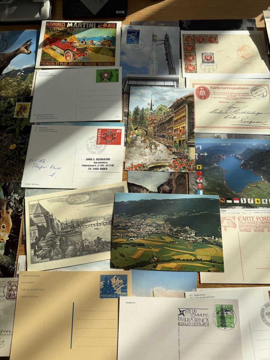 Cartoline postali: 100 AK/PK und Maximumkarten Schweiz ab Alt – Usato da Murgenthal venduto da Tina_4055 6