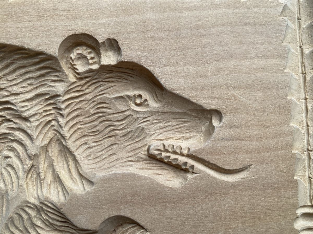 Holzartikel: Berner Lebkuchen Holzform Kirschbaum geschnitzt – Gebraucht aus Sursee von lucialiani 1