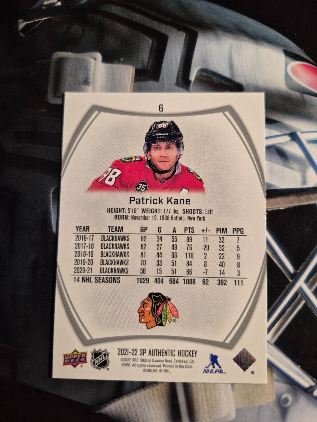 NHL Carte collezionabili: NHL Patrick Kane Chicago Blackhawks – Usato da Treiten venduto da Sauber73 1