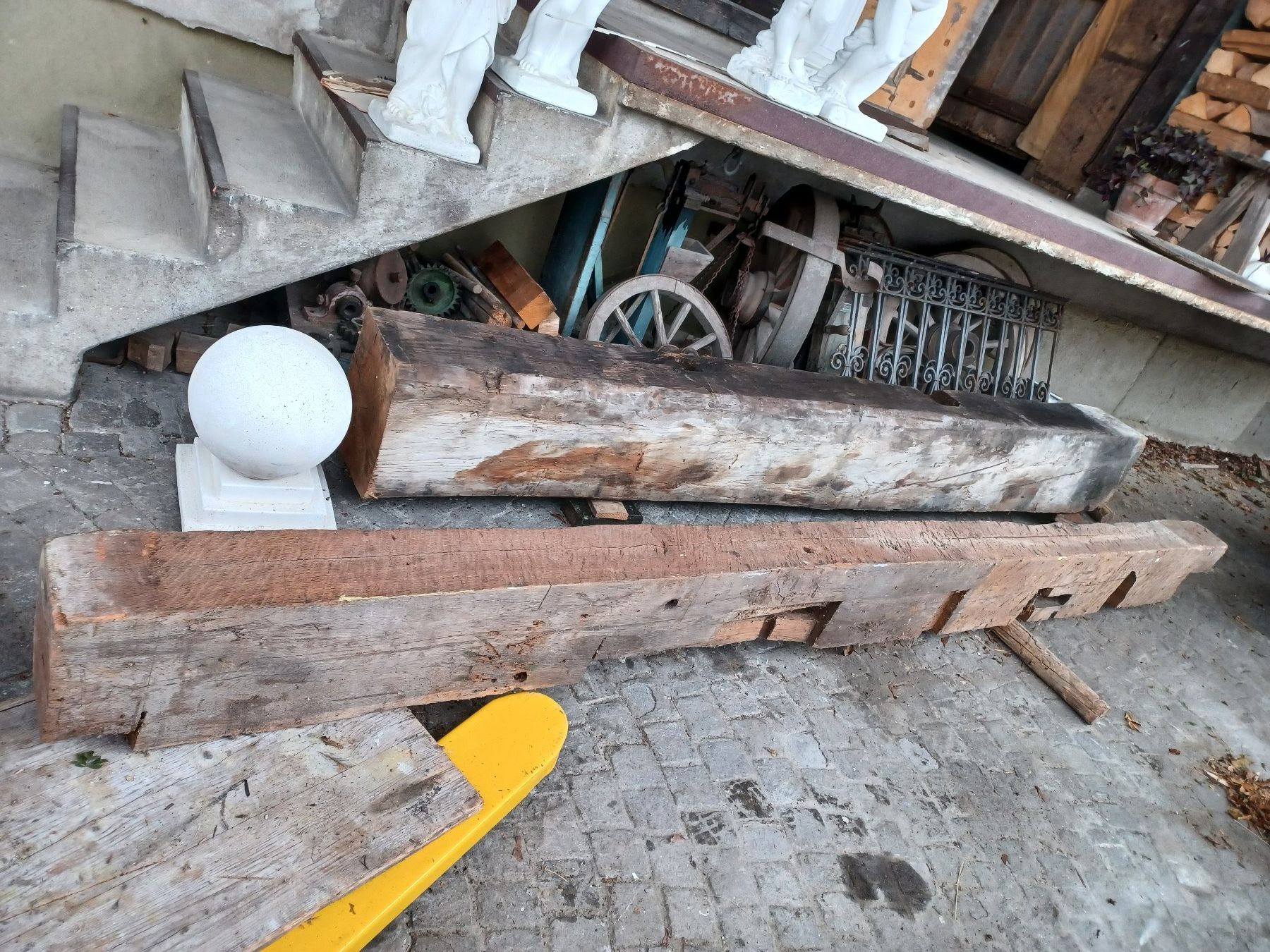 Holzartikel: Eichenholz-Balken – Gebraucht aus Wangen a.Aare von Schneckenparadies 4