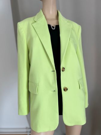 MNG Blazer Damen neon-grün Grösse S sehr guter Zustand